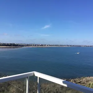 Le Cézembre - Vue 180 Baie St Malo Hébergement de vacances Saint-Malo